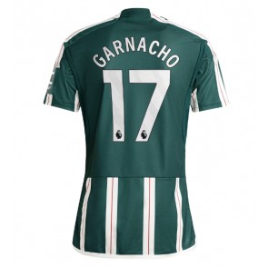 Manchester United Alejandro Garnacho #17 Bortatröja 2023-24 Kortärmad